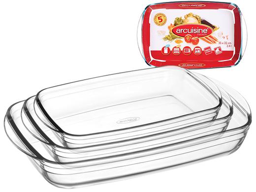 iBood Home & Living - Arcuisine multifunctionele braadsledes 3-pack