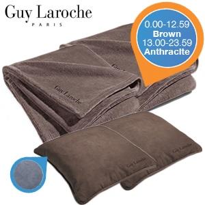 iBood Home & Living - Guy Laroche set plaids & kussens ? Echte sfeermakers in jouw huis ? Bruin (0.00 ? 12.59)