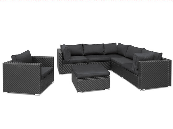 iBood Home & Living - Intimo Wicker Loungeset Giulio met Poef