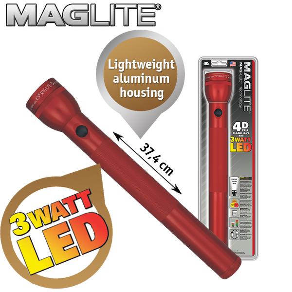 iBood Home & Living - Mag-Lite 4D-Cell LED