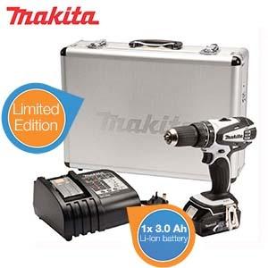 iBood Home & Living - Makita 18V accu schroef / klop boormachine set (1x 3.0Ah accu)