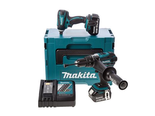 iBood Home & Living - Makita boormachine combiset met 2 accu?s en snellader