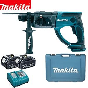 iBood Home & Living - Makita draadloze SDS-Plus boorhamer met 2 Li-ion batterijen en 3 jaar garantie