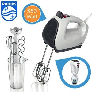 iBood Home & Living - Philips Viva handmixer voor snel en gemakkelijk kloppen, mengen, kneden, pureren en hakken