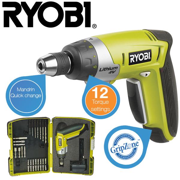 iBood Home & Living - Ryobi 4V Li-Ion accuschroefmachine