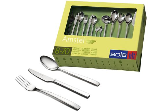 iBood Home & Living - Sola Amstel 70-delige Bestekset in Geschenkdoos