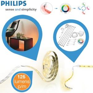 iBood Home & Living - Spelen met licht wordt leuker dan ooit met de Philips LightStrips Flex Color (1.6 meter)