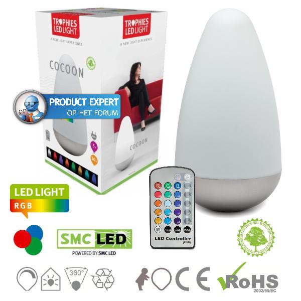 iBood Home & Living - Trophies Cocoon LED Sfeerlamp