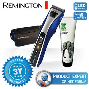 iBood - Remington Limited Edition Pro Power tondeuse giftset met haargel en reistas