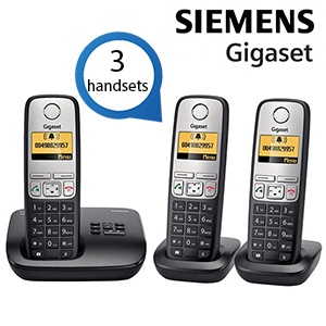 iBood - Siemens Gigaset A400A Triple set