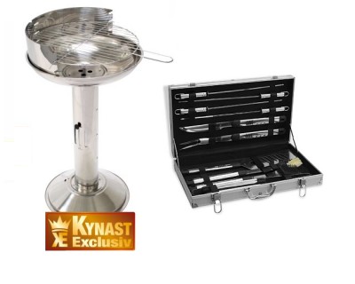 iChica - Barbecue Vaderdag Actie bij iChica! Kies uit een prachtige Hoge Kynast Ankum Kolom BBQ of een Luxe 10-Delige BBQ-Koffer!