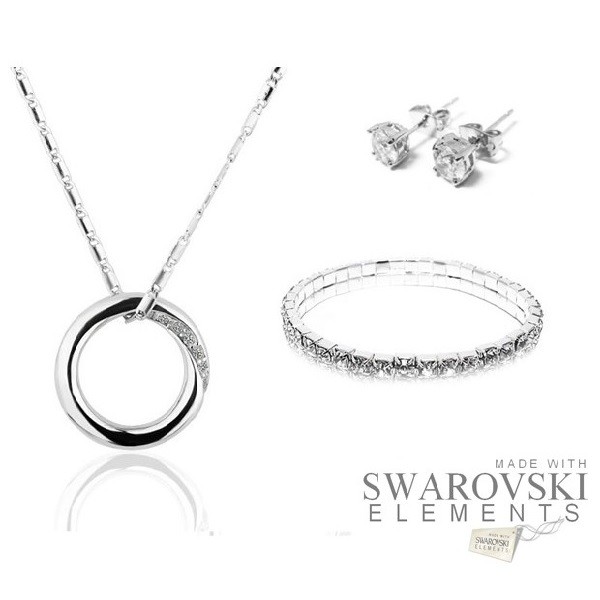 iChica - Fabulous Circle Sieradenset met Swarovski Elements