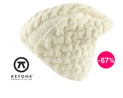 iChica - Superwarme oversized damesbeanie van Keyone - 67% korting