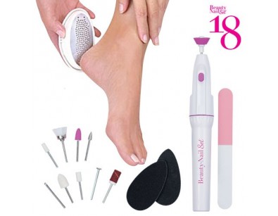 IDiva - 18-Delige Pedicure- En Manicure Set