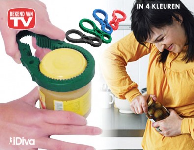 IDiva - Anti-slip Opener In 4 Kleuren