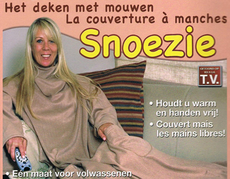 IDiva - Fleece Deken Met Mouwen!