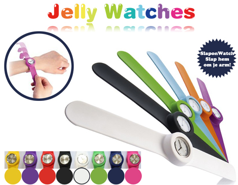 IDiva - Jelly Slap On Watch + Extra Band