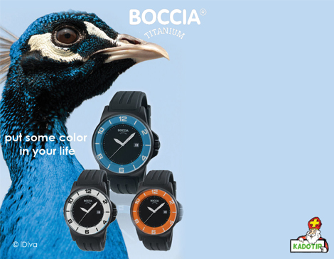 IDiva - Kadotip!  Boccia Titanium Heren Horloges