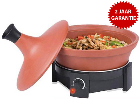 IDiva - Tajine Terracotta Stoofpot 4-6 Pers.