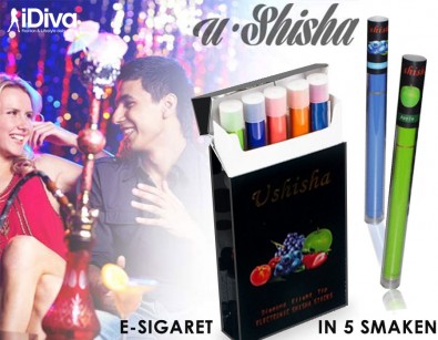 IDiva - U-Shisha E-Sigaret in 5 smaken