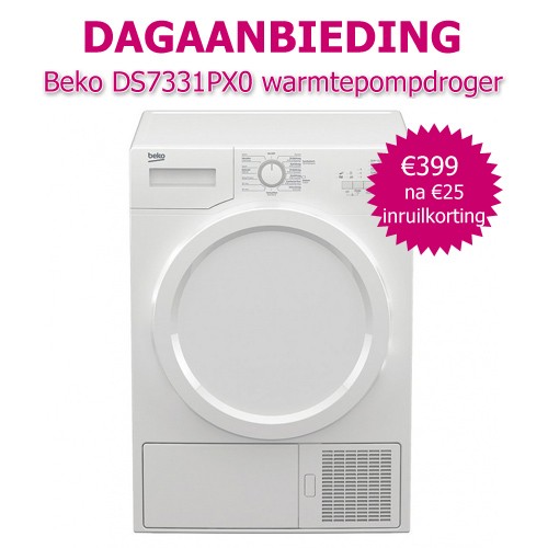 Internetshop.nl - Beko DS7331PX0 Warmtepompdroger