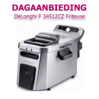 Internetshop.nl - DeLonghi F 34512CZ Friteuse