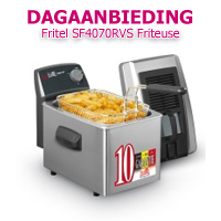 Internetshop.nl - Fritel SF4070RVS Friteuse