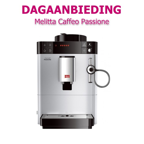 Internetshop.nl - Melitta CAFFEO PASSIONE ZILVER Espresso Apparaat