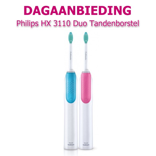 Internetshop.nl - Philips HX 3110/33 Duo Tandenborstel