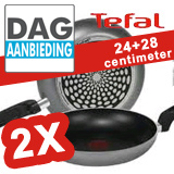 Internetshop.nl - Tefal Pannen 24 + 28 cm koekenpan