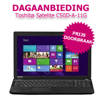 Internetshop.nl - Toshiba Satelite C50D-A-11G Notebook