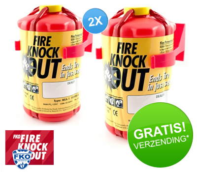 Koopjessite - 2 x FKO Fire Knock Out BEA-1 Foam (inhoud 1,0 kg)