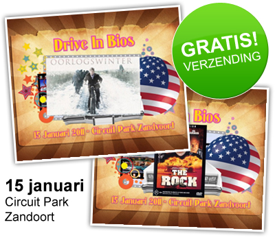 Koopjessite - Drive-in-bioscoop Zandvoort: 15 januari - Oorlogswinter of The Rock