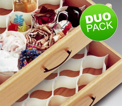 Koopjessite - Duo-pack: Lade Organiser