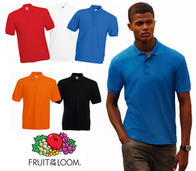 Koopjessite - Fruit of the Loom Polo