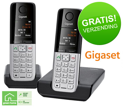 Koopjessite - Gigaset C300 Duo (Kleur: Titanium)