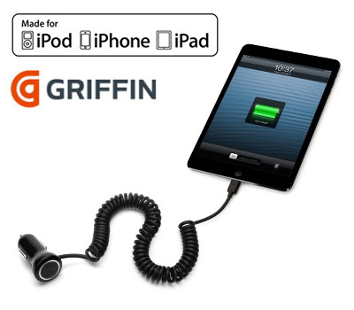 Koopjessite - Griffin PowerJolt SE met Lightning Connector