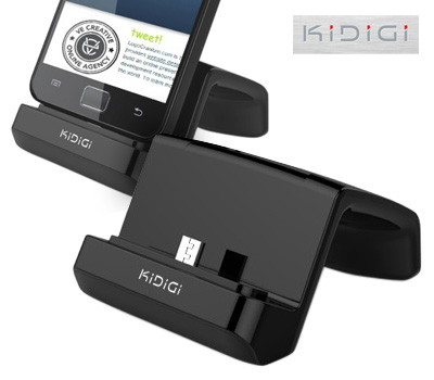 Koopjessite - Kidigi Universele microUSB Cradle