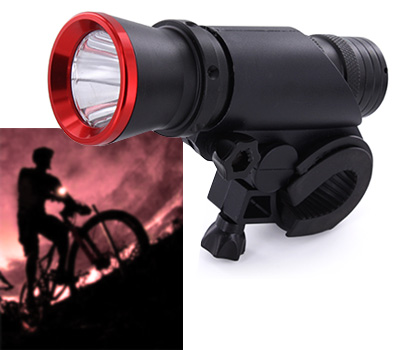 Koopjessite - LED Fietslamp met Flashing functie (snel monteerbaar)