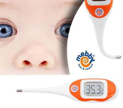 Koopjessite - Mebby Flexo Maxi digitale thermometer met LCD-scherm