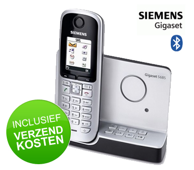 Koopjessite - Siemens Gigaset S685 Silver