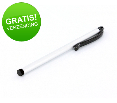 Koopjessite - Stylus pen voor capacitive touchscreens (Zilver)