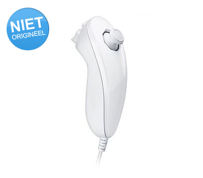 Koopjessite - Wired Controller Nunchuck voor Nintendo Wii