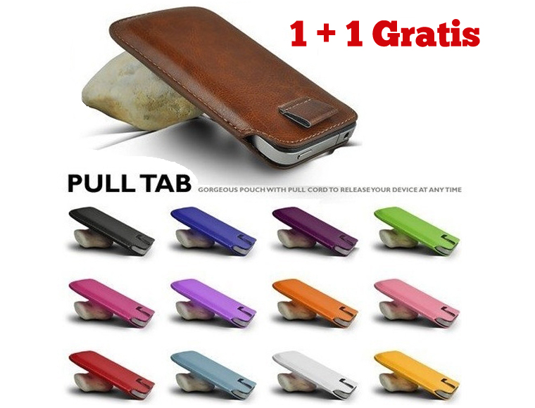 Lifestyle Deal - 2 X Pu Lederen Hoesjes Voor De Iphone 3G / 3Gs En 4 / 4S