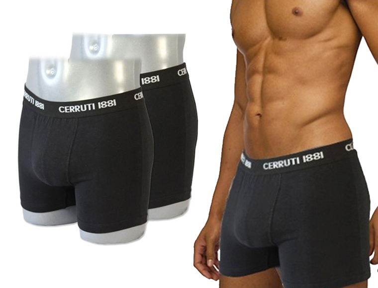 Lifestyle Deal - 2-Pack Cerruti Boxershorts Zwart