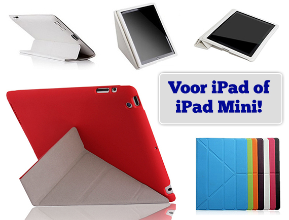 Lifestyle Deal - Beschermhoes 'Transformer' Voor Ipad Of Ipad Mini In 8 Kleuren