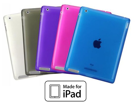 Lifestyle Deal - Crystal Clear Case In 5 Kleuren Voor Ipad 2 En 3