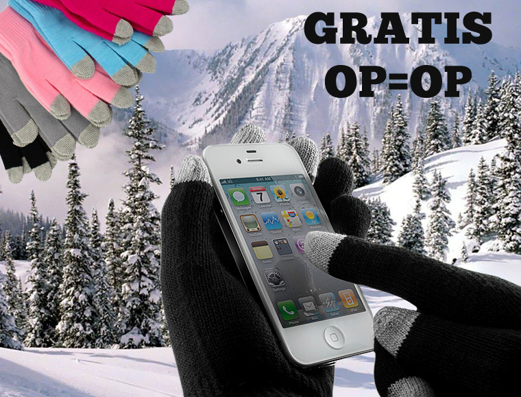 Lifestyle Deal - Gratis! Warme Touchscreen Handschoenen In 5 Kleuren