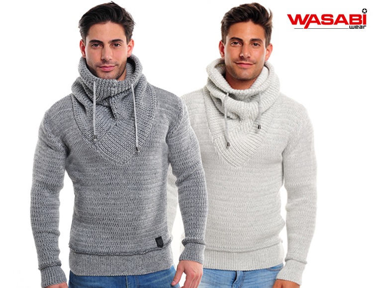 Lifestyle Deal - Heerlijk Warme Herentrui Van Wasabi Wear