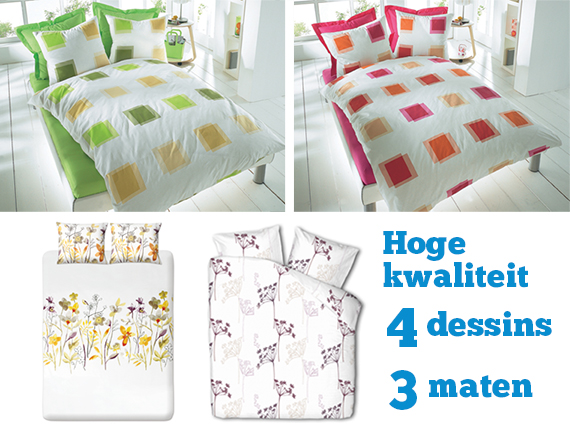 Lifestyle Deal - Hoge Kwaliteit Senzatione Dekbedovertrek In 3 Maten En 4 Dessins